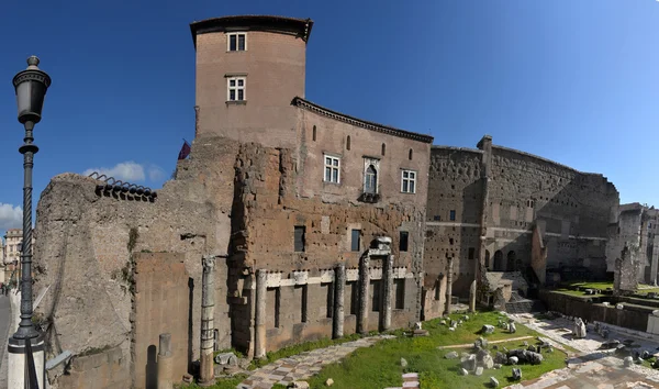 Rome. Italië. Februari 20 2016 oude Romeinse ruïnes in Rome, Rome. — Stockfoto