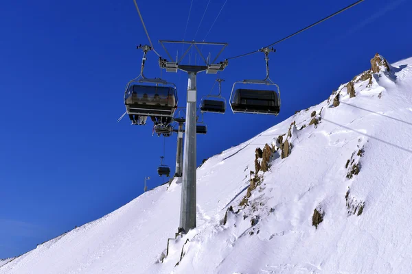 Ski lift — Stock Photo, Image