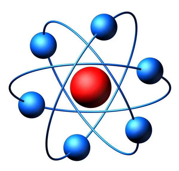 Moléculas atómicas — Foto de Stock