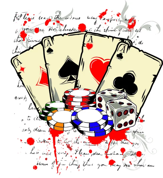 ゲームのカジノ — ストックベクタ