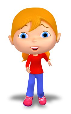 Yürüyüş için kız