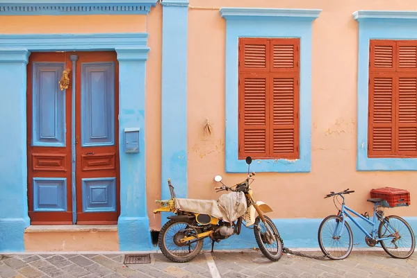 Треддарный велосипед на Родосе — стоковое фото