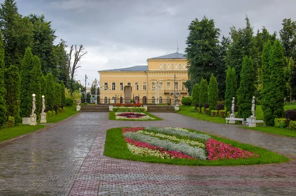 Tver Russia August 2020 Tver City Park Volga River Embankment — Stock Photo, Image