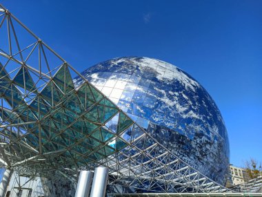 Kalininingrad, Rusya, Mart 2021 - Kalininingrad 'daki Dünya Okyanusu Müzesi' nin yeni binası 