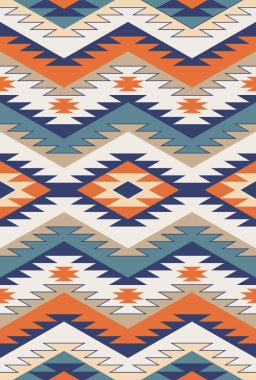 Amerikan Yerlileri Süslemesi. Kabilesel renksiz geometrik desen. Etnik vektör dokusu