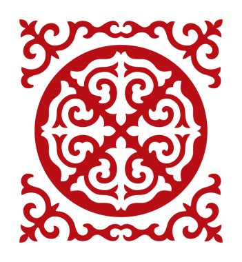 Asyalı göçebelerin geleneksel süsü: Moğollar, Kazaklar, Kirghiz, Beşir, Tatarlar.