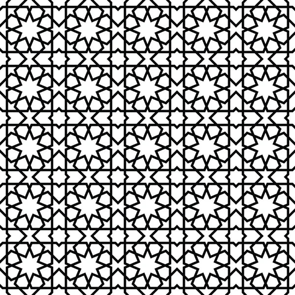 Modèle de mosaïque de style marocain — Image vectorielle