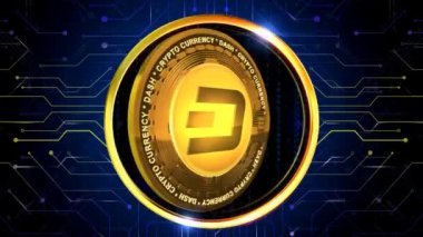 DASH Şifreleme 3D işleme arkaplanı herhangi bir haber veya bilgi sunumu için mükemmeldir. Arka planda şık ve temiz bir düzen var. 