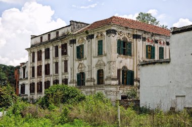Katmandu eski köşkte. Nepal