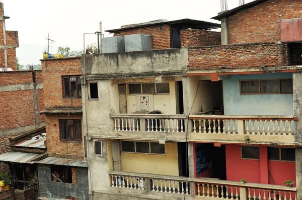 Sloppenwijken van Kathmandu — Stockfoto