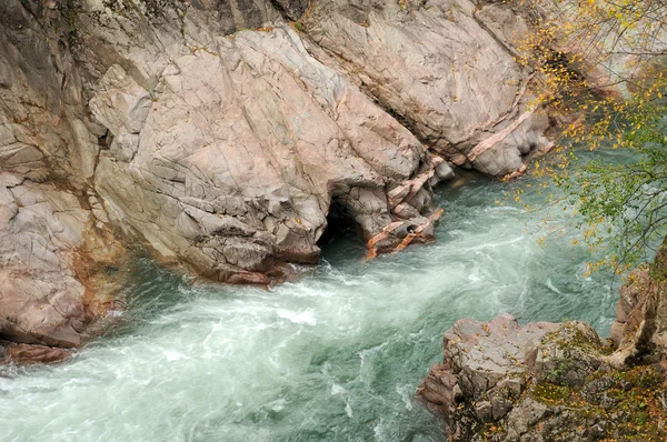 Žula kaňonu, Adygejské republice, Rusko — Stock fotografie