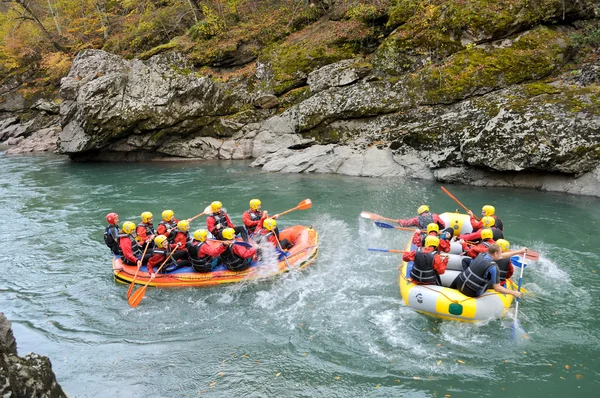 River rafting Royalty Free Stock Images
