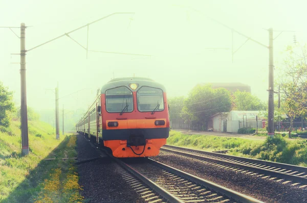 Tren eléctrico — Foto de Stock