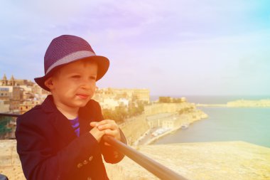 Valetta, Malta panoramik manzaralı küçük Gezgin