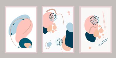 Sosyal medya hikayeleri, modern poster, duvar dekorasyonu deseni, baskı için soyut minimal arkaplan koleksiyonu