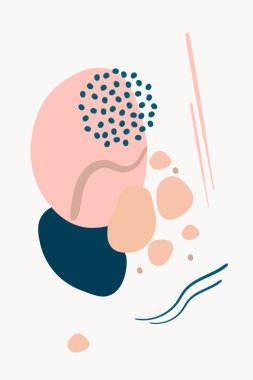 Moda soyut minimalist şablonlar. Sosyal medya paylaşımları ve hikayeler, pankart tasarımı, mobil uygulamalar ve web reklamları için.