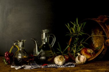 Zeytinyağı ve çeşniler hayat hala 