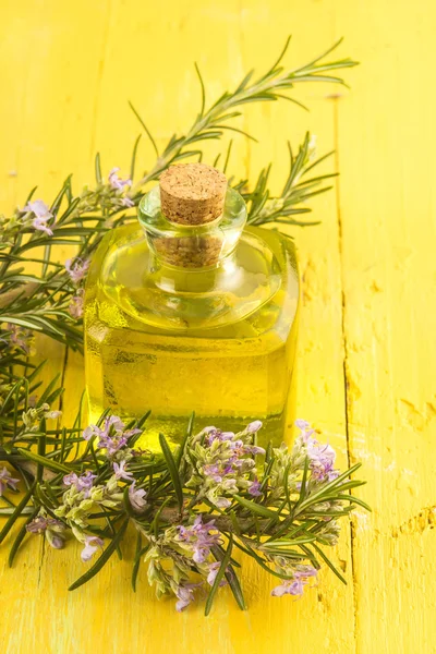 Rosemary essential oil — Stock Photo, Image