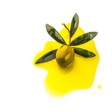 Zeytin ve zeytin yağı izole dökme