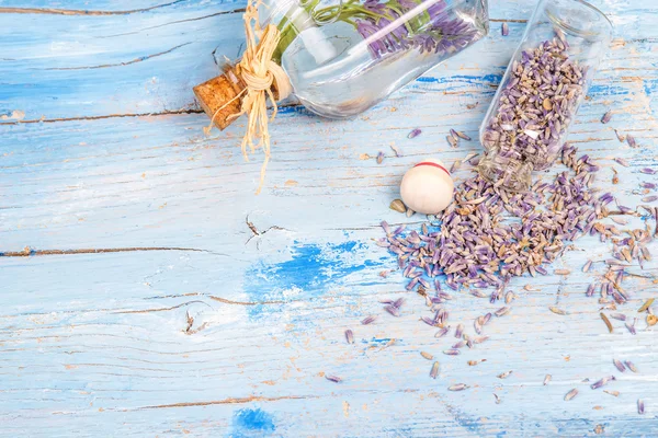 Lavender essential  background — Stock Photo, Image