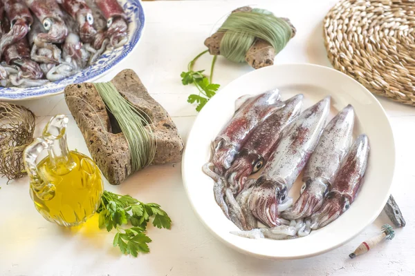 Fresh cuttlefish recently — Stock Photo, Image