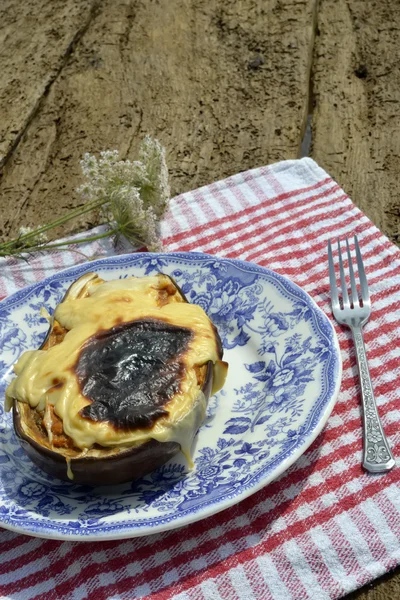 Berenjena rellena —  Fotos de Stock