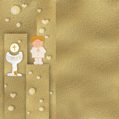 İlk Komünyon kartı