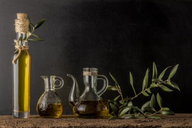  Sızma zeytinyağı arka plan