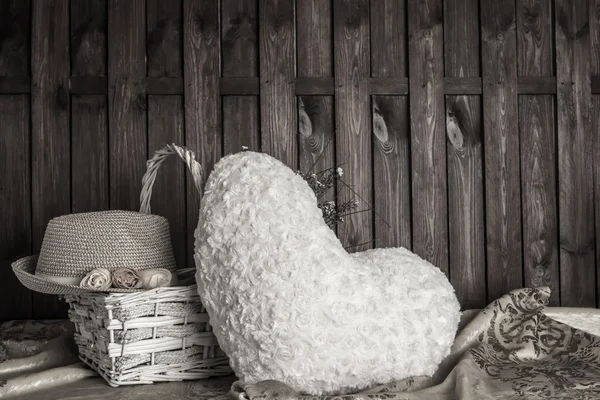 Primavera decoração romântica — Fotografia de Stock