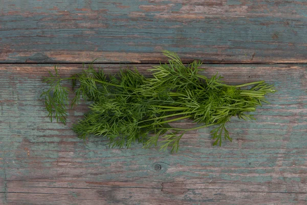 Dill on table — Stock Photo, Image