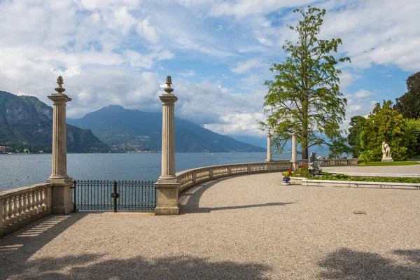 Het Comomeer Gezien Vanaf Stad Bellagio Omgeving Prachtige Romantische Plek — Stockfoto
