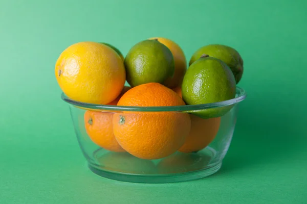 Limes, oranges, lemons, stock picture — Stock Photo, Image