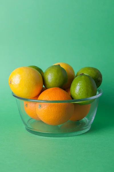 Limes, oranges, lemons, stock picture — Stock Photo, Image