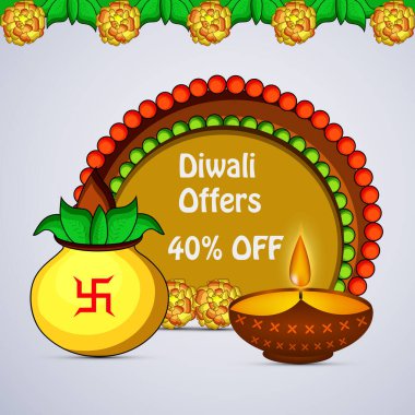 Hindu festivali Diwali arka planının örnekleri