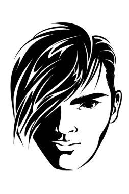 Beyaz arka planda izole edilmiş bir adamın portresi