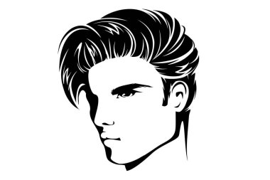 Beyaz arka planda izole edilmiş bir adamın portresi