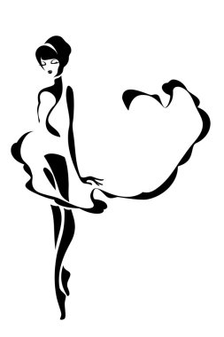 Kızlar zarif elbiseler