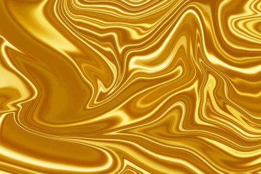 Altın sıvı mermer desen soyut arkaplan şablonu
