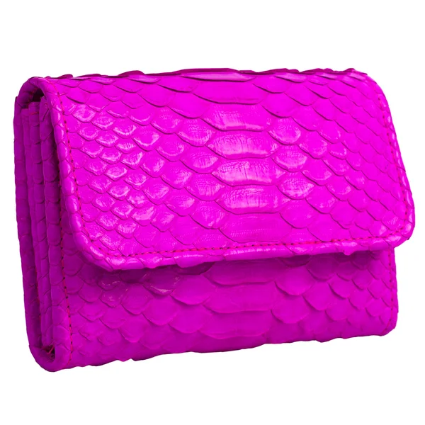 Fashion exotic snakeskin handmade purse wallet