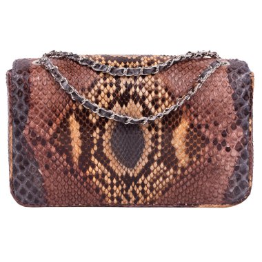 Moda egzotik yılan derisi el yapımı çanta çanta çanta crossbody