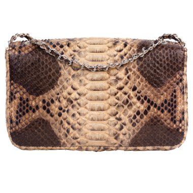 Moda egzotik yılan derisi el yapımı çanta çanta çanta