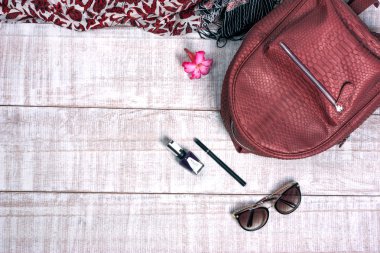 Moda egzotik yılan derisi (python) el yapımı sırt çantası. Moda kadın gerekli. Moda İpek eşarp, kozmetik, makyaj aksesuarları. Düz yatıyordu, en iyi görünüm, metin için özgür yer/yer.