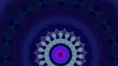 Soyut kaleydoskop hipnoz geçmişi. Rock konserinde çekilmiş..