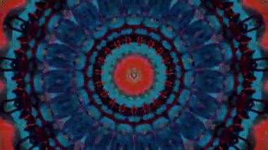 Soyut kaleydoskop hipnoz geçmişi. Rock konserinde çekilmiş..
