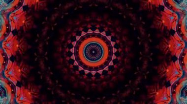 Soyut kaleydoskop hipnoz geçmişi. Rock konserinde çekilmiş..