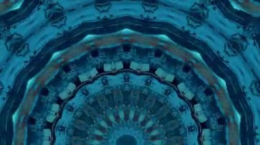 Soyut kaleydoskop hipnoz geçmişi. Rock konserinde çekilmiş..