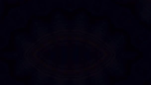 Анотація гіпнотичного фону калейдоскопа. Знято на рок-концерті . — стокове відео