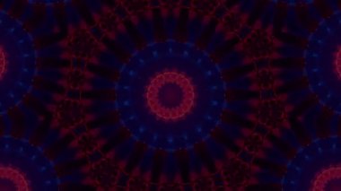 Mandala hipnotik soyut geçmişi. Geometrik kaleydoskop arka planı. Konserde çekilmiş..