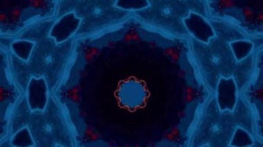 Mandala hipnotik soyut geçmişi. Geometrik kaleydoskop arka planı. Konserde çekilmiş..