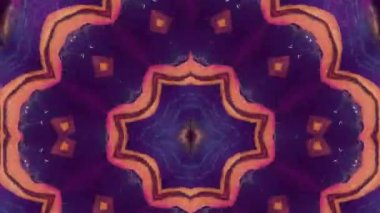 Mandala hipnotik soyut geçmişi. Geometrik kaleydoskop arka planı. Konserde çekilmiş..